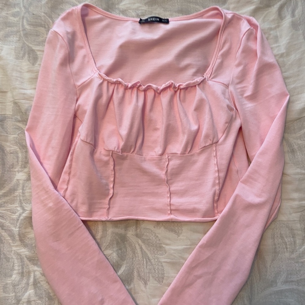 Long Sleeve Crop Top
